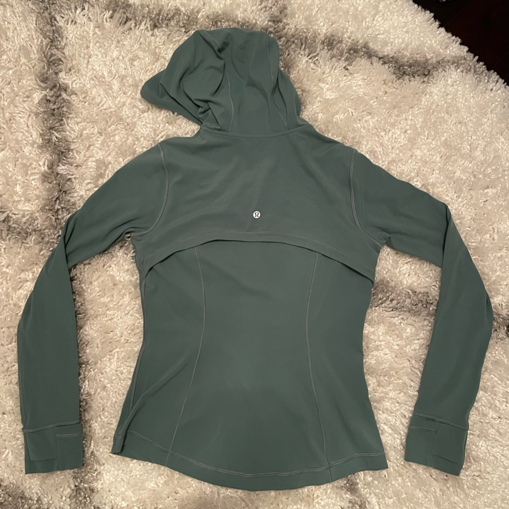 Lululemon tidewater teal hooded define jacket *nulu